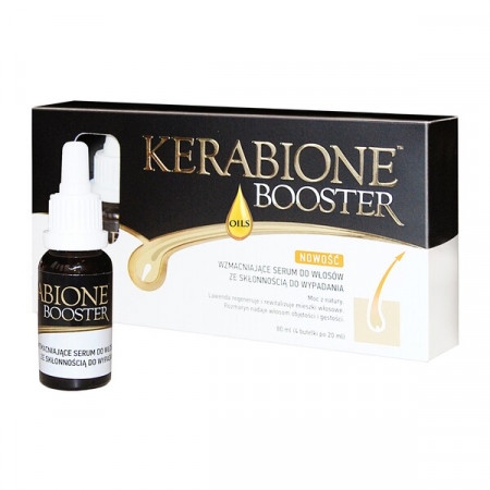 Kerabione Booster Oils, wzmacniające serum do włosów ze