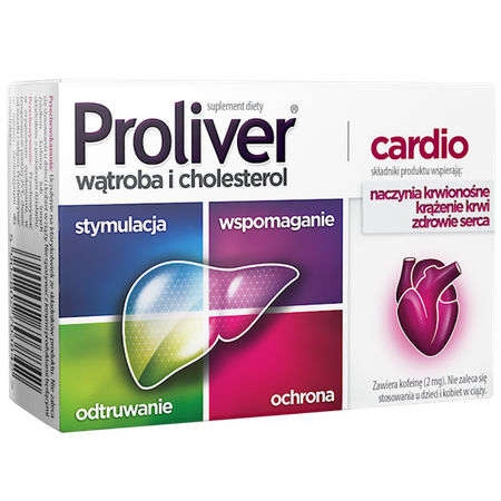Proliver Cardio, wątroba 30 tabletek