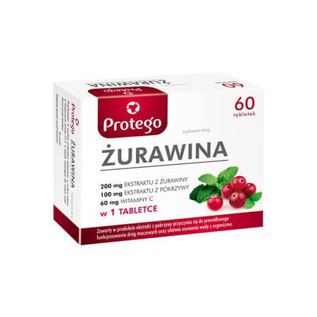 Protego Żurawina 60 kapsułek