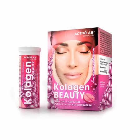 Kolagen Beauty Activlab Pharma 20 tabletek musujących