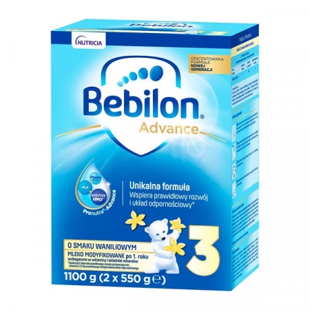 Bebilon Junior 3 Pronutra-Advance, mleko modyfikowane, proszek