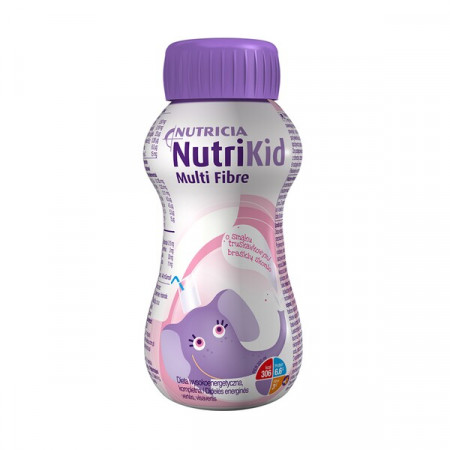 NutriKid Multi Fibre smak truskawkowym 200ml