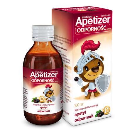 Apetizer Odporność Junior, syrop dla dzieci, 100 ml( data