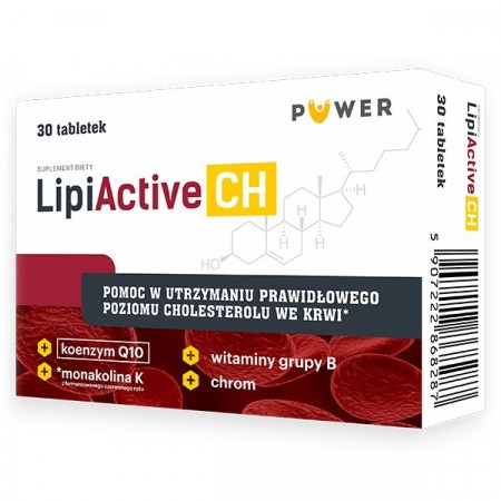 LipiActive CH 30 tabletek cholesterol