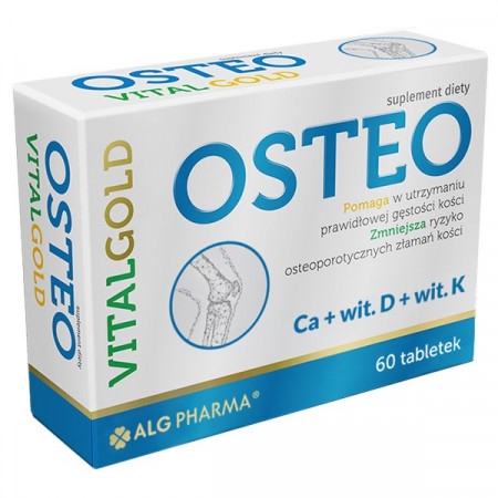 Osteo VitalGold, 60 tabletek osteoporoza wapno
