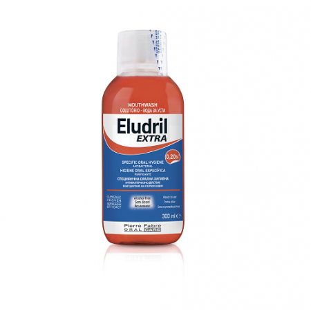 Eludril EXTRA 0,20% Płyn do płukania jamy ustnej, 300ml