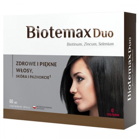 Biotemax Duo, biotyna tabletki, 60 szt.