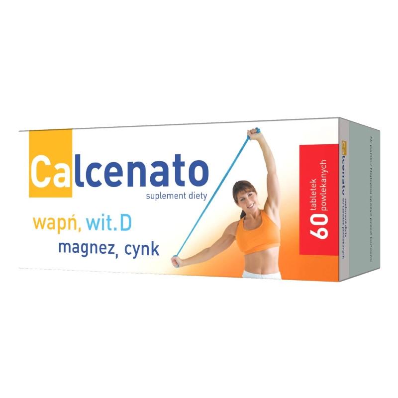 Calcenato, tabletki powlekane, 60 szt.( data ważności 03/2024)