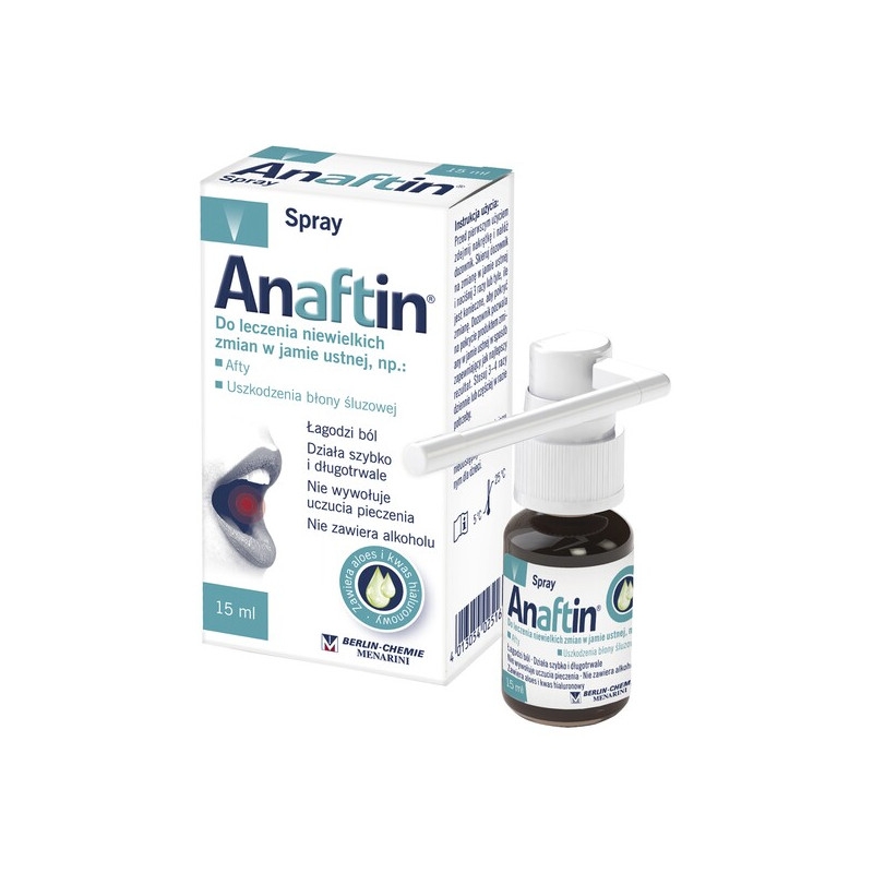 Anaftin, spray, 15 ml, afty