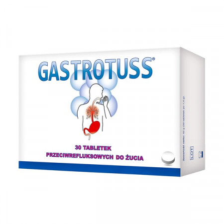 Gastrotuss, tabletki do żucia, 30 szt.