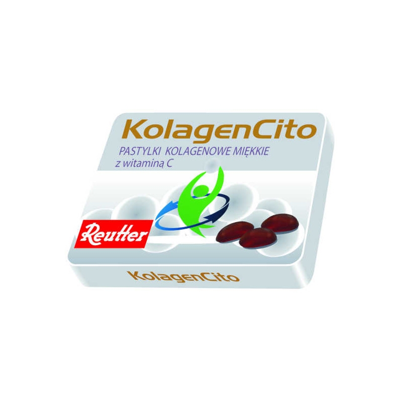 KolagenCito pastylki kolagenowe miękkie z witaminą C