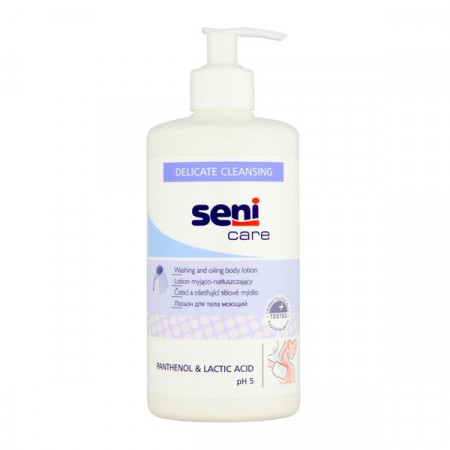 Seni Care, lotion myjąco-natłuszający, 500 ml