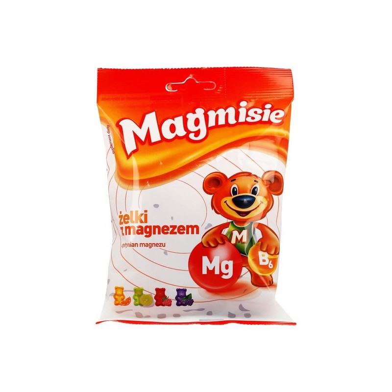 Magmisie, żelki z magnezem, 120 g
