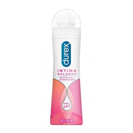 Durex Intima Balance, żel intymny z prebiotykiem, 50 ml