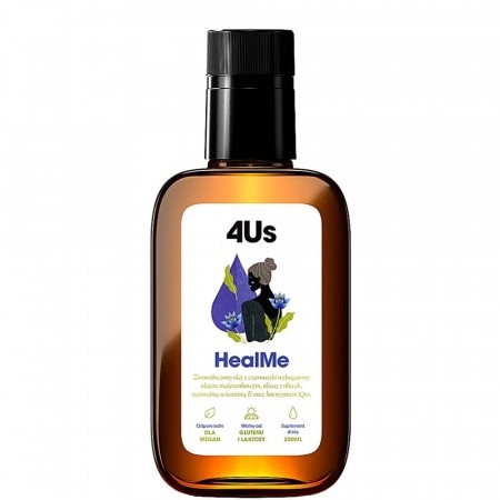 Health Labs 4Us HealMe, olej z czarnuszki, 250 ml