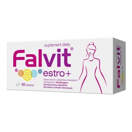 Falvit estro +, tabletki powlekane, 60 szt.