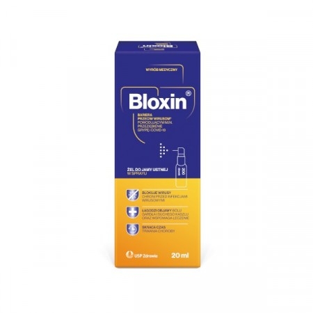Bloxin, żel do jamy ustnej, spray, 20 ml