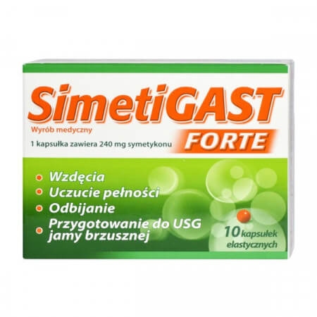 Simetigast Forte - 20 kapsułek