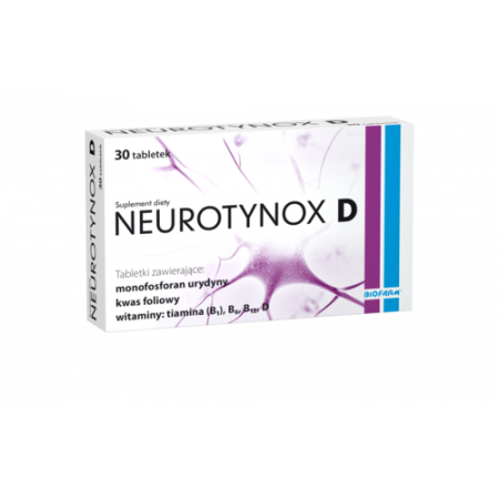 Neurotynox D, 30 tabletek