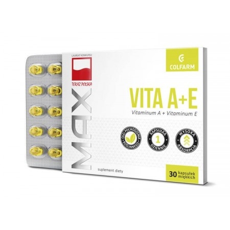 Max Vita A+E, kapsułki, 30 szt.