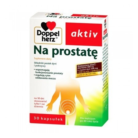 DOPPELHERZ AKTIV Na prostatę - 30 kapsułek