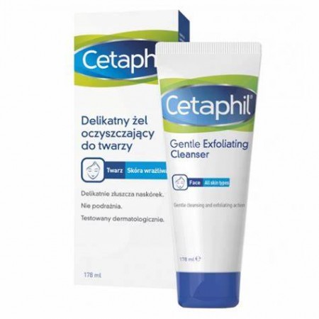 CETAPHIL delikatny żel oczyszczający do twarzy 178ml