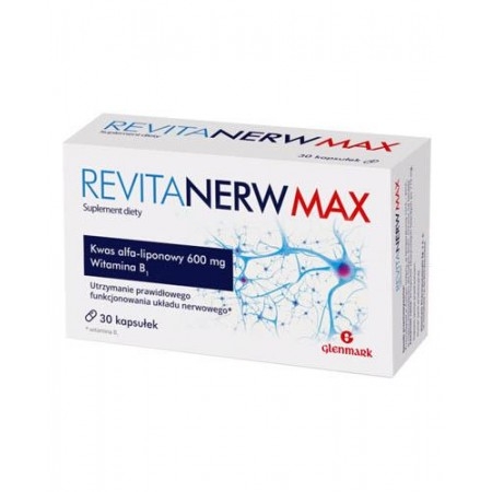REVITANERW MAX 600 mg - 30 kaps.