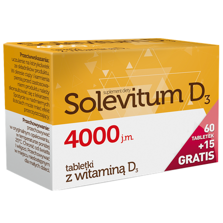 Solevitum D3 4000 75 tabl.