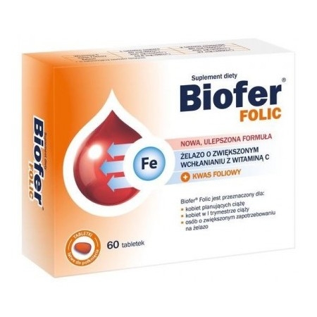 Biofer Folic 60 tabletek