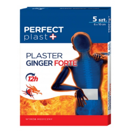 PERFECT Plast Plaster Ginger Forte 6 x 10cm