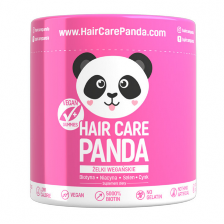 Noble Health Hair Care Panda żelki - 60szt.