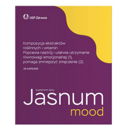 Jasnum mood, kapsułki, 30szt