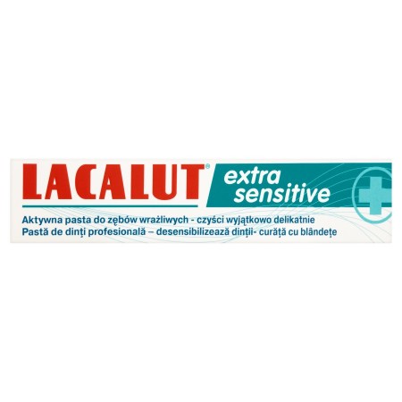 LACALUT EXTRA SENSITIVE Pasta do zębów - 75ml