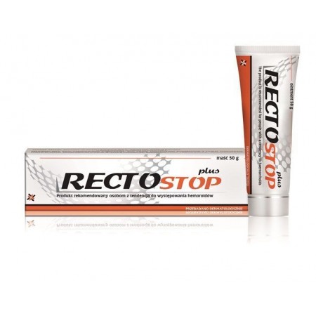 Rectostop Plus, maść na hemoroidy, 50 g