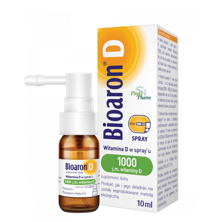 Bioaron D spray 1000 j.m. 10 ml