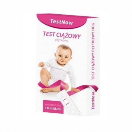 Test ciążowy TestNow płytkowy 1 szt.