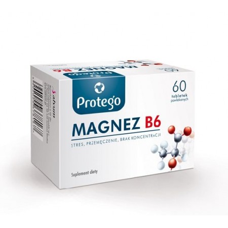 Protego Magnez B6, 60 tabletek