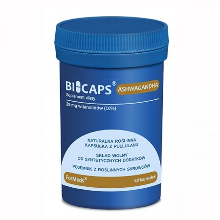 Bicaps Ashwagandha 60 kapsułek