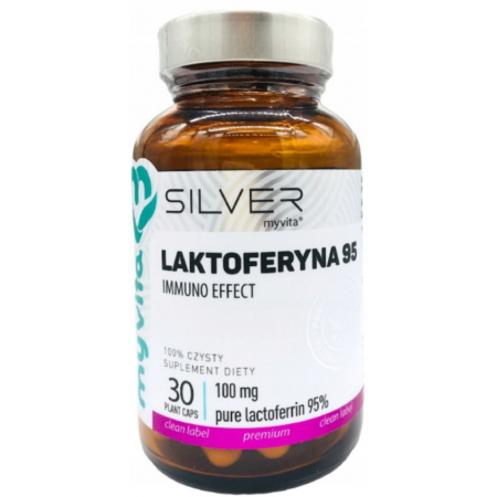 MyVita SILVER Laktoferyna 95 30 kapsułek