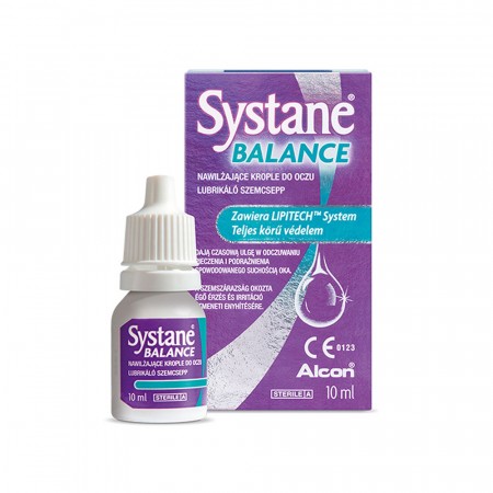 Systane Balance, krople do oczu, nawilżające, 10 ml