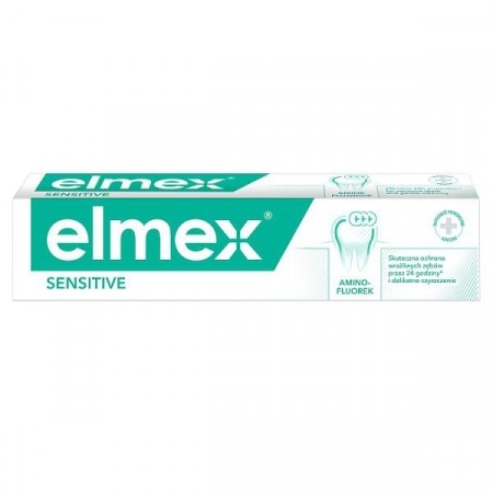 ELMEX, pasta do zębów Sensitive, z aminofluorkiem, 75ml