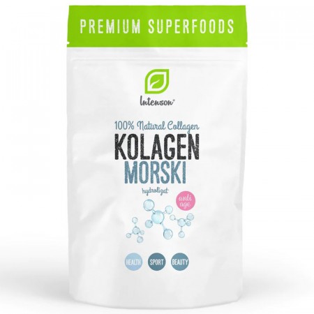 INTENSON 100% Natural Collagen Kolagen Morski Hydrolizat, 60g