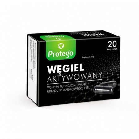 Protego Węgiel aktywowany - 20 kapsułek