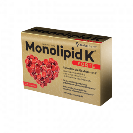 Monolipid K Forte 30 kaps. cholesterol