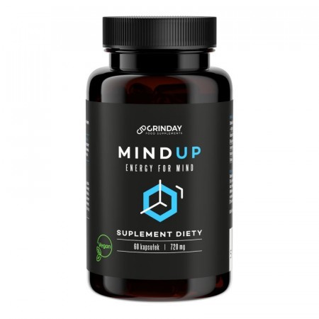 GRINDAY MIND UP - pamięć i koncentracja, 760mg, 60 kapsułek