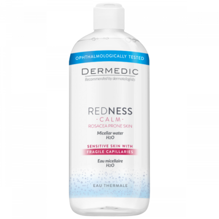 DERMEDIC REDNESS CALM - płyn micelarny, 500ml