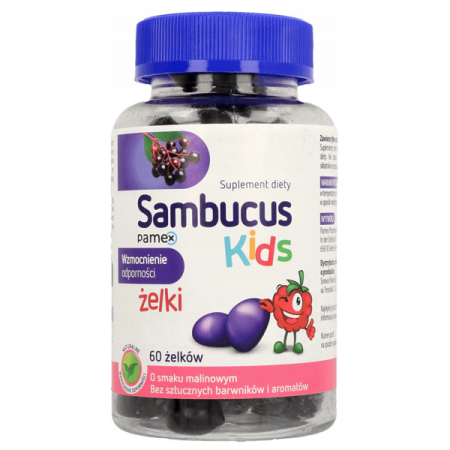 Sambucus Kids żelki - 60 szt.