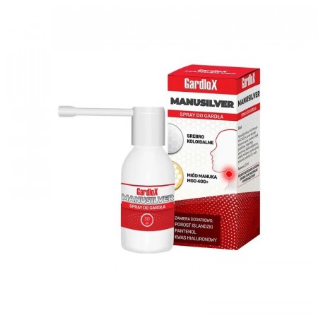 Gardlox Manusilver Spray do gardła 30ml