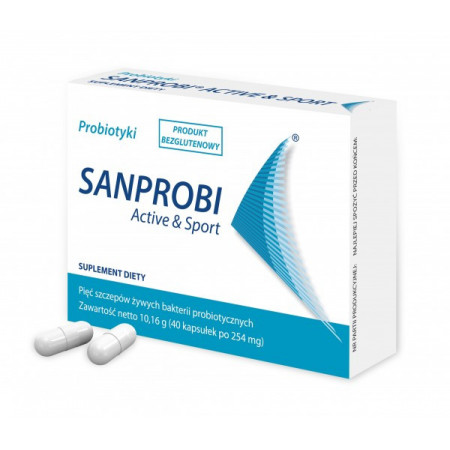 SANPROBI Active & Sport, 40 kapsułek