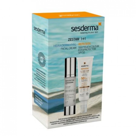 SESDERMA Zestaw Hidraderm Hyal krem, 50ml + krem koloryzujący